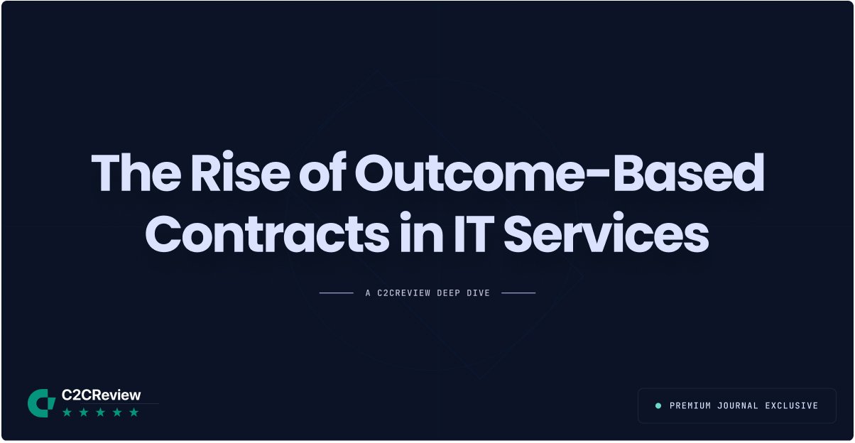 The Rise of Outcome-Based Contracts in IT Services
